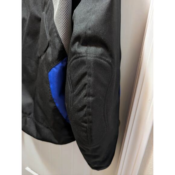 NEW! Men's Cordura CE approved Armor Waterproof Motorcycle Blue Jacket Size XL - Picture 4 of 10